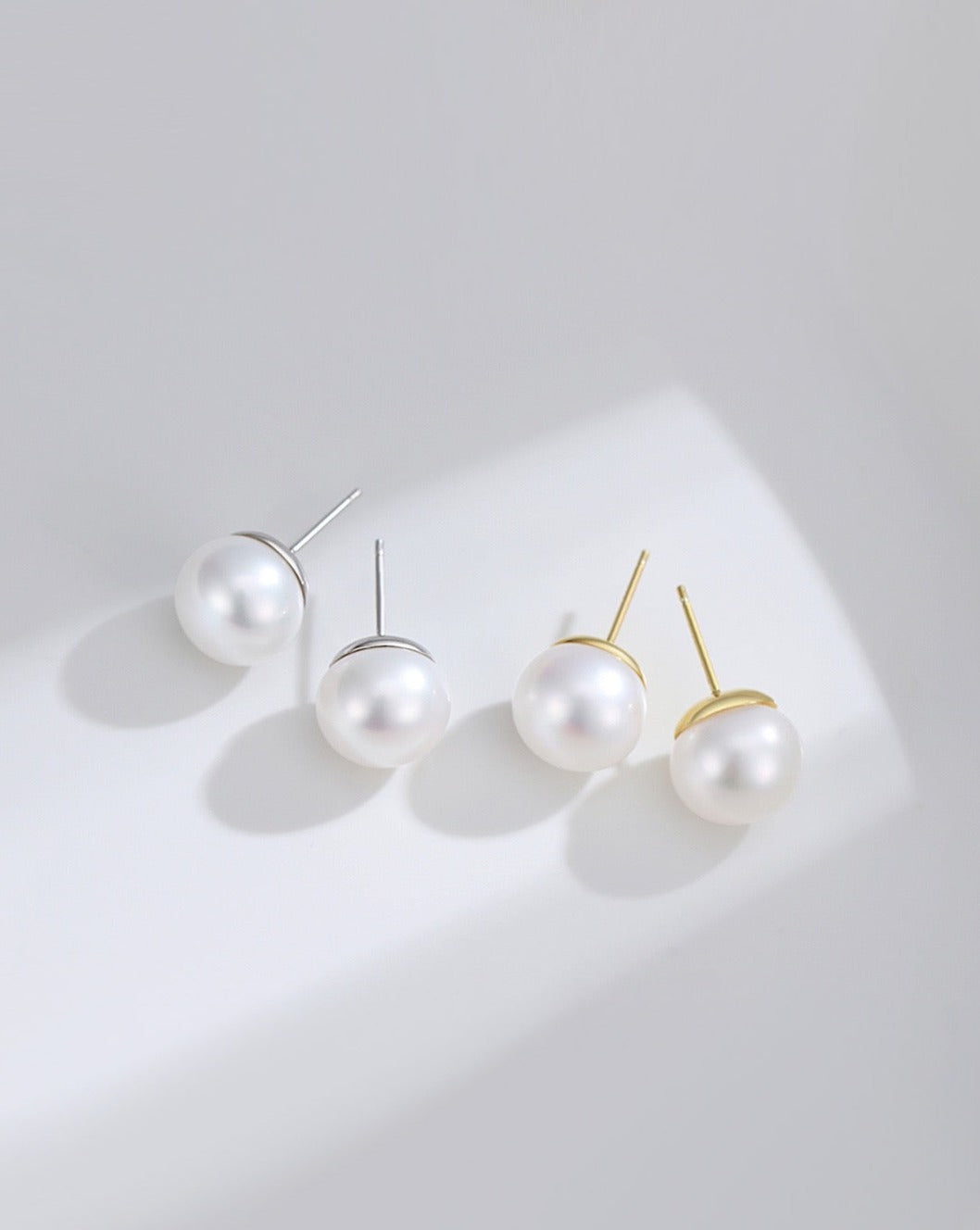 Pearl Stud Earrings