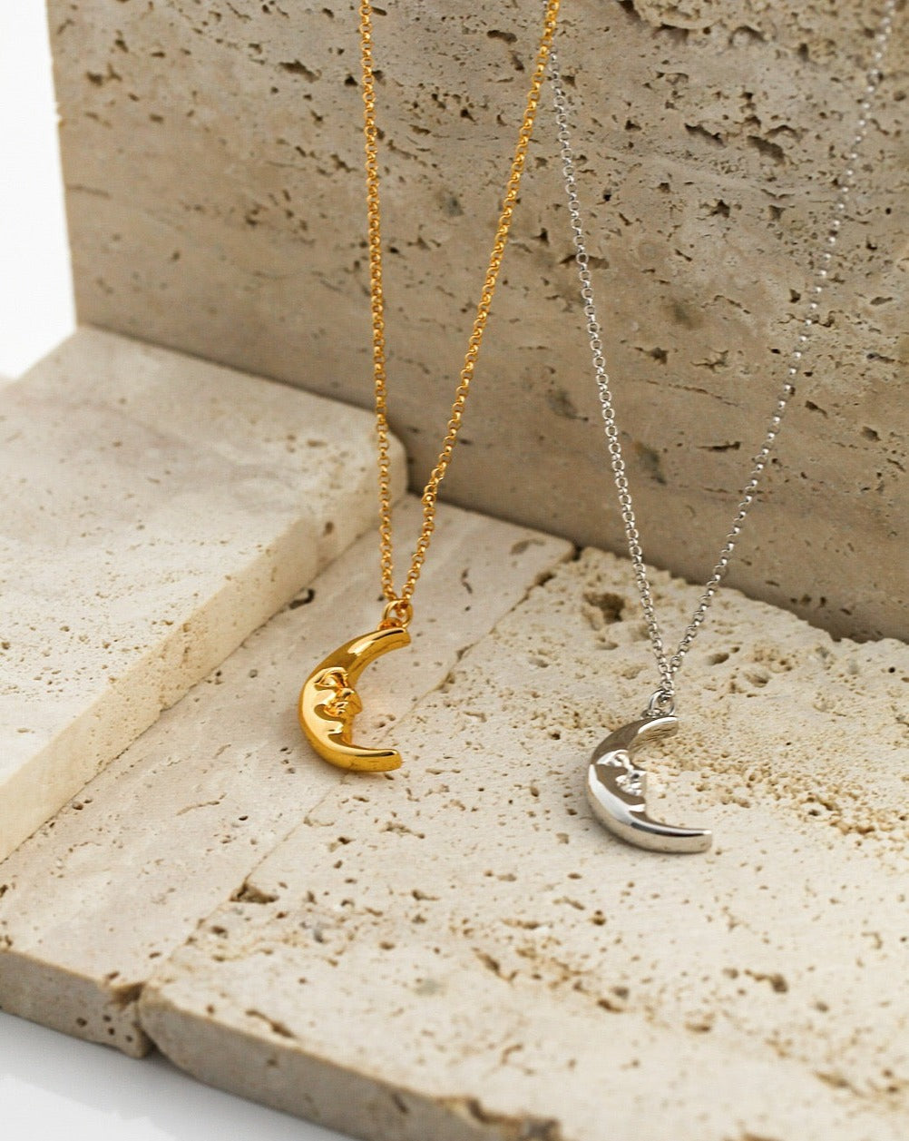 Moon Pendant Necklace